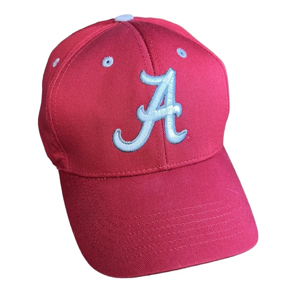 University of Alabama Crimson Roll Tide Embroidered Adjustable Strapback Hat Cap
